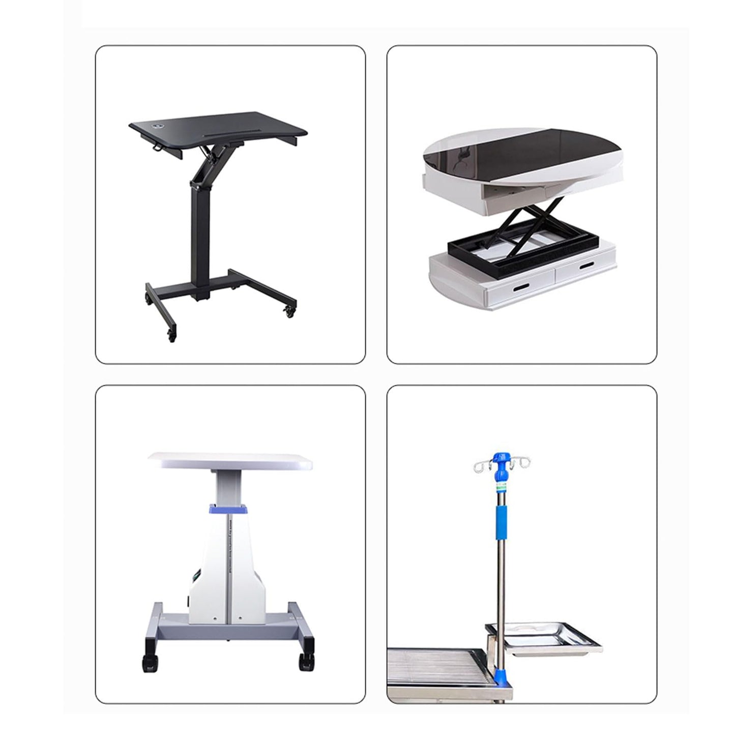 Height Adjustable Electric Lifting Platform Electric Scissor Lift Table 408LB Load