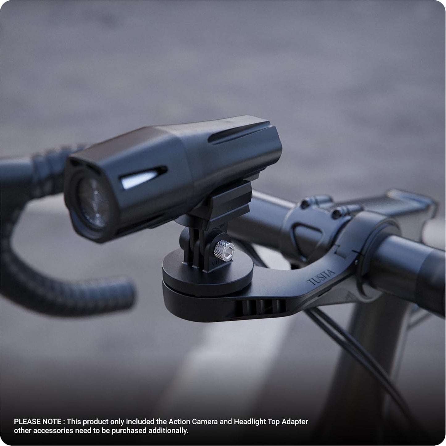 TUSITA Universal Action Camera and Headlight Mount Adapter for Garmin
