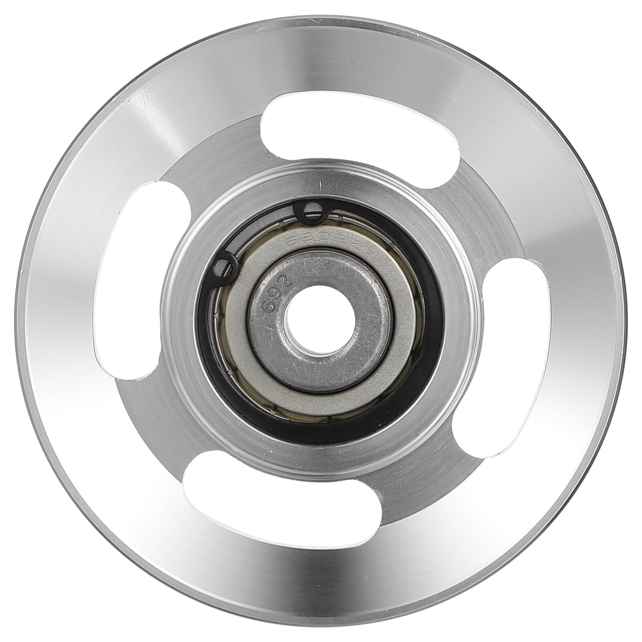 Toddmomy 90mm Aluminum Pulley Wheel for Cable Machine, Heavy Duty Gym Cable Pulley Replacement with Bearing for Home Gym System, LAT Pulldown Attachment