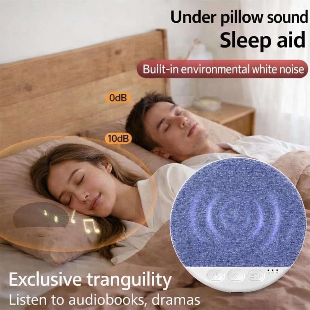 Generic (2Pcs Sleep Pillow Speaker, Sleep Speaker Under Bluetooth Pillow Speaker, Under Pillow Speaker for Sleeping