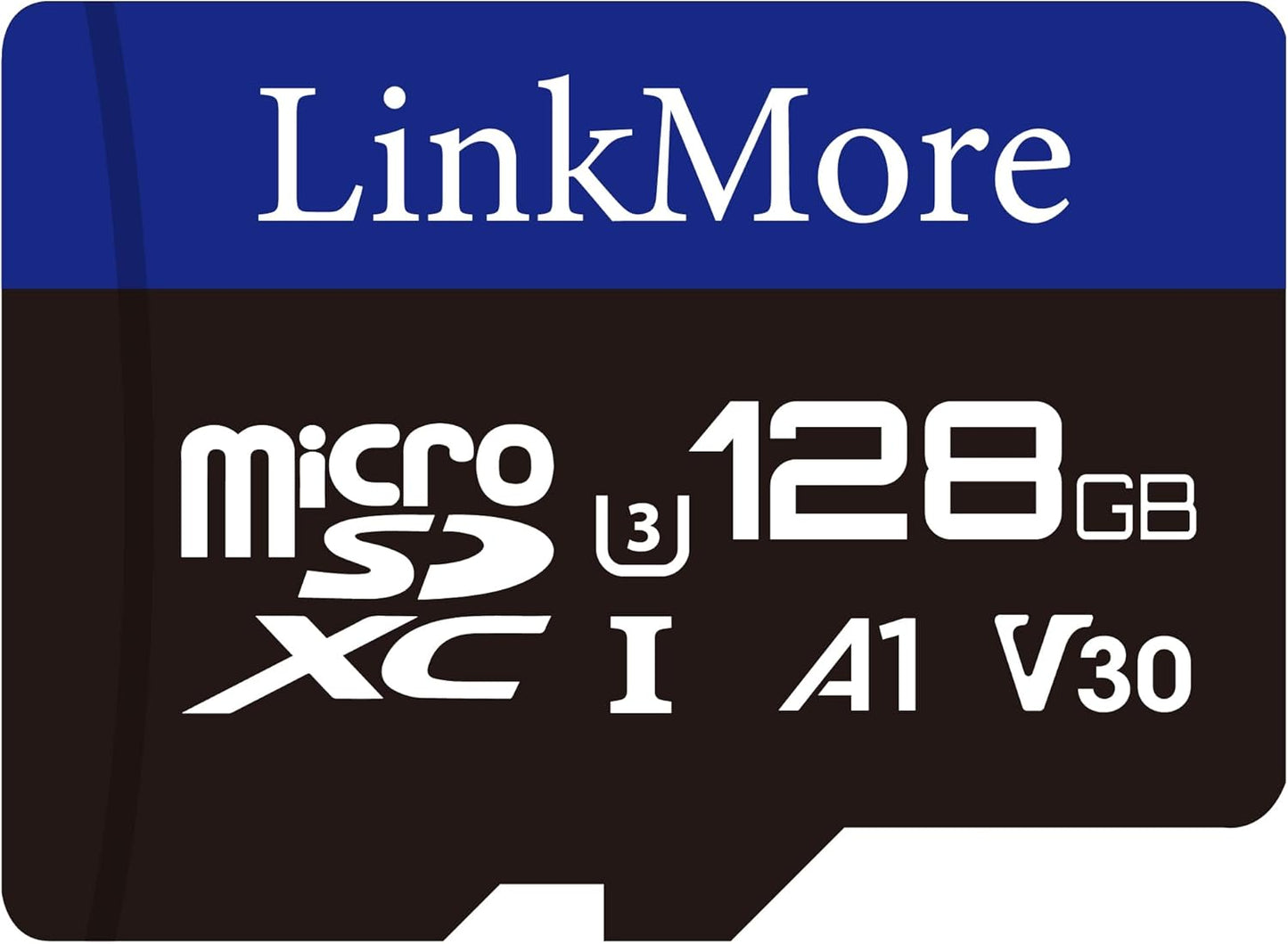 LinkMore XV13 128GB A1 U3 V30 10, 95 60 MicroSD Memory Card, MicroSDXC UHS-I Class Read Up to MB/s, Write Up to MB/s