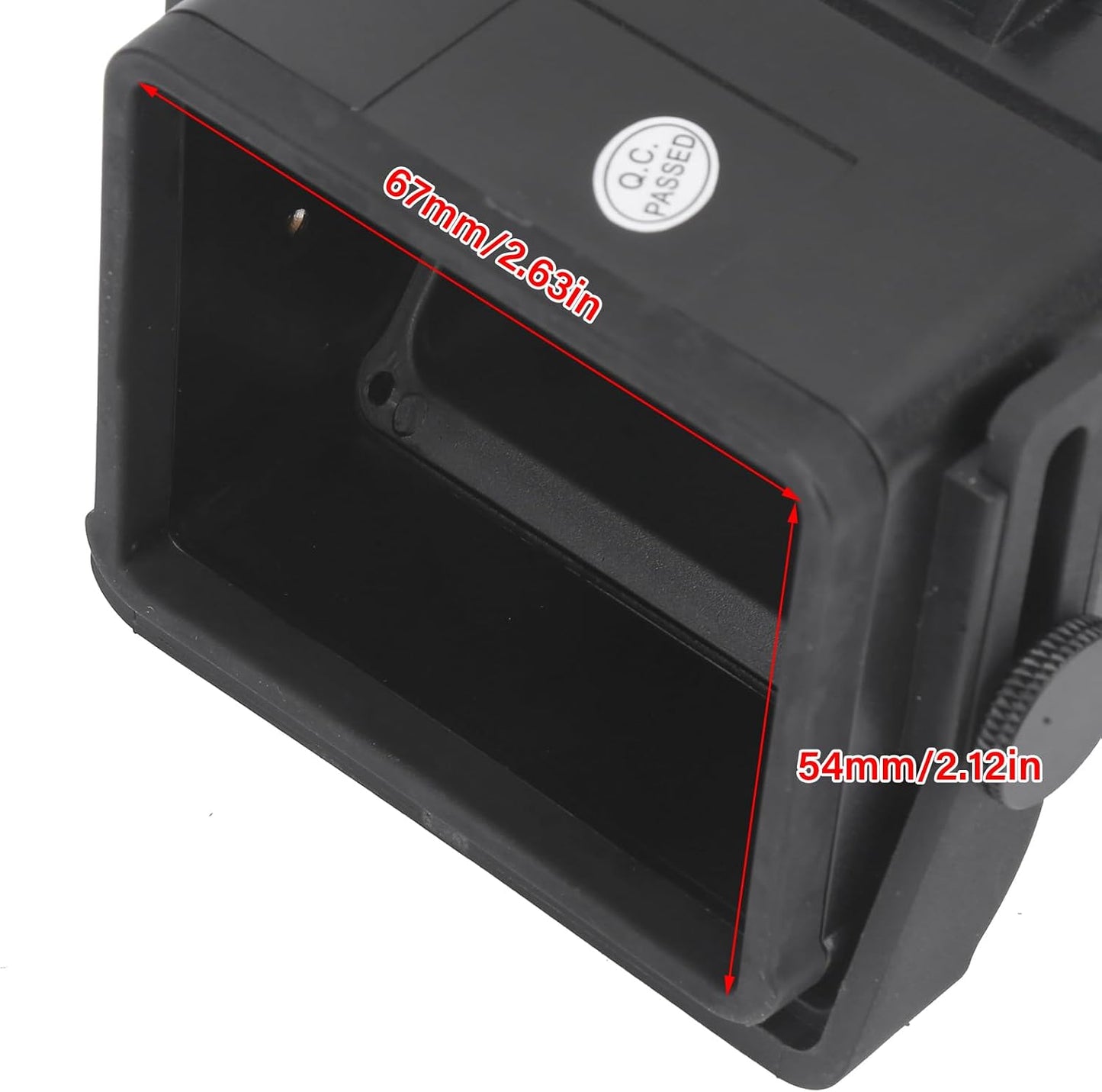 3X 3in/3.2in banapoy Camera Viewfinder High Definition Magnifier for Screen SLR Viewfinder Suitable for Elderly People