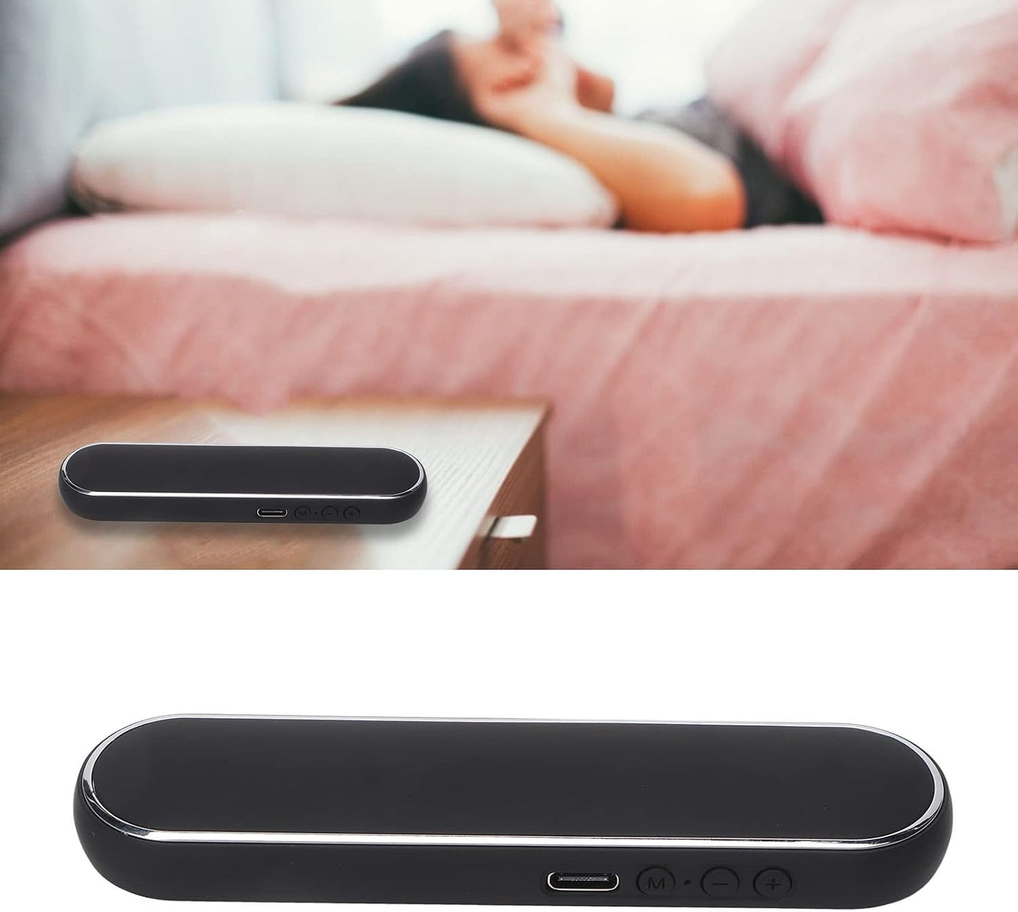 Vikye Bluetooth Pillow Speaker for Sleeping,Mini Portable Under Pillow Speakers,Portable Pillow Speaker with Volume