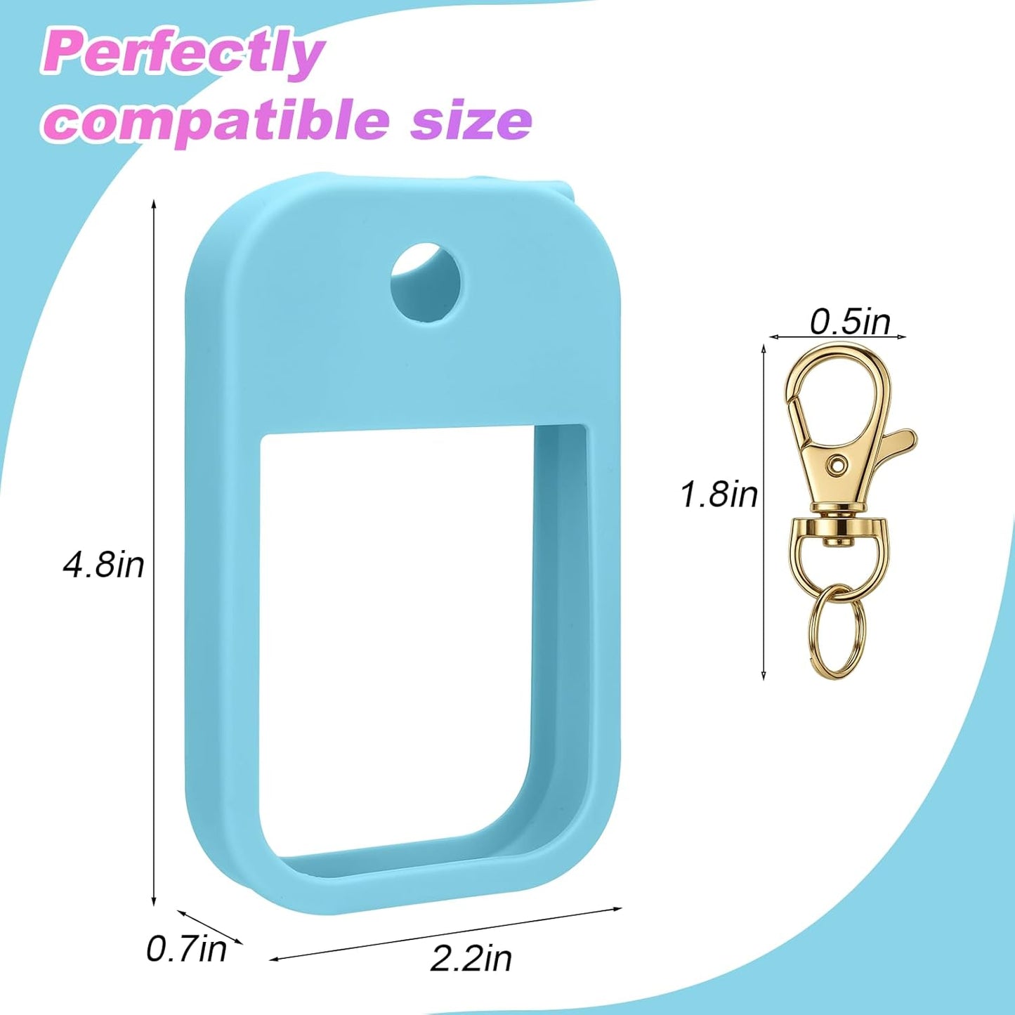 AIERSA Hand Sanitizer Spray Case Compatible with Touchland