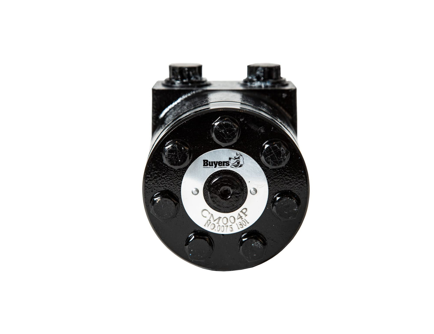 Buyers Products CM004P Hydraulic Motor, 4 Bolt Mount Type, 0.25 Inch Shaft Keyway, 1 Inch Round Shaft, 1/2 Inch NPT, 3.1 CIR Displacement
