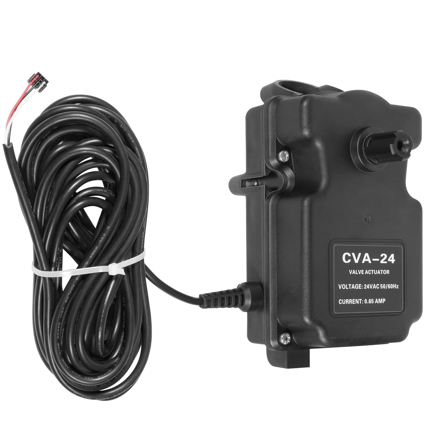 mooncar CVA-24T Valve Actuator fit for All 24VAC Control Systems,Replacement for Pentair 263045 Valve Actuator,for 2 or 3 Port Valves,24 Volt AC, 180 Degree Rotation, 3-Wire, 25-Feet