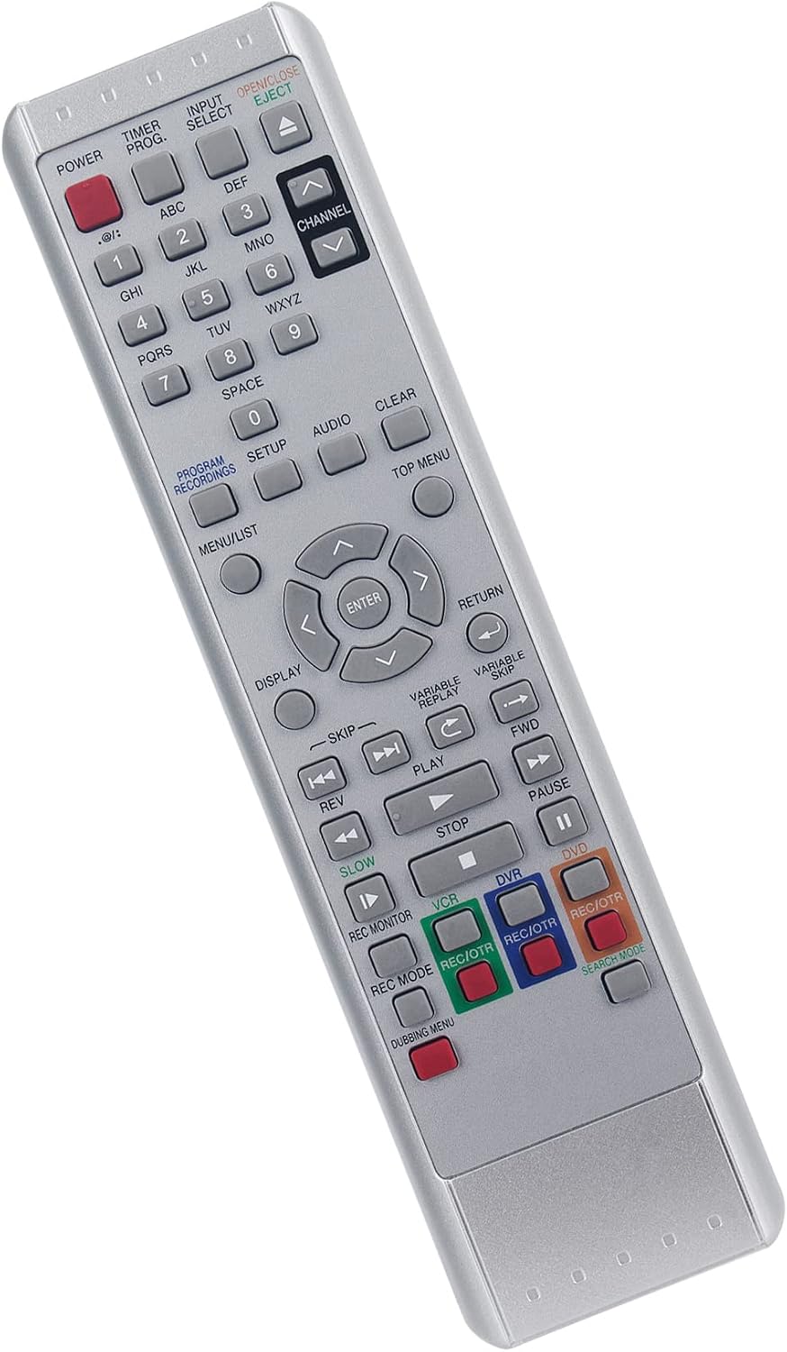 ZdalaMit NB308 NB308UD EWH100F Replacement Remote Control Applicable for Emerson HDD DVD Recorder VCR Combo