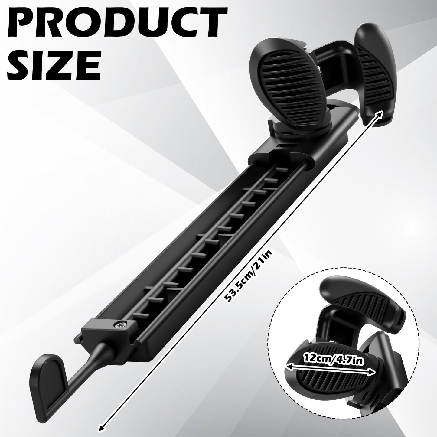 Ceenna 21 Inch Kayak Foot Rest Set - Adjustable Foot Pegs, Heavy-Duty Kayak Accessories for Paddling