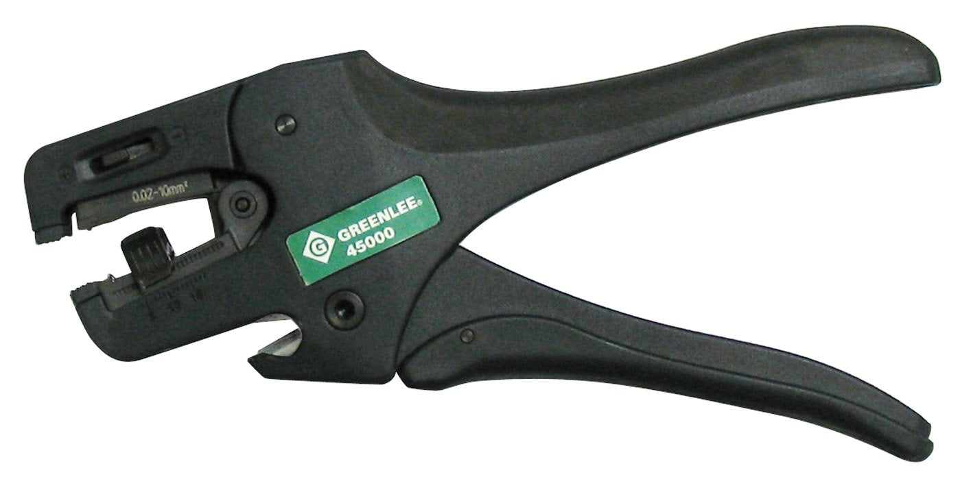 Greenlee 45000 WIRE STRIPPER, black/green