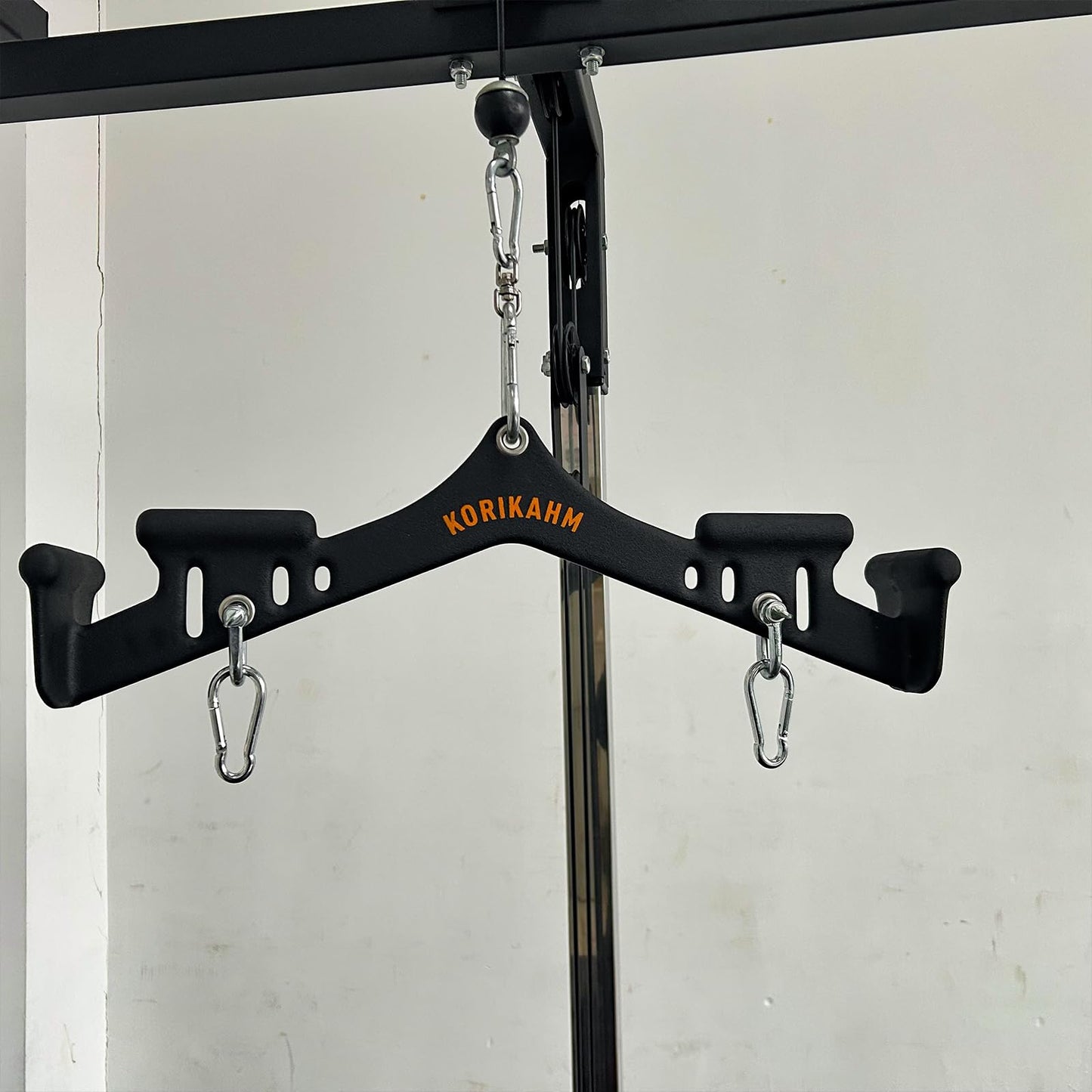 KORIKAHM Multi-Grip LAT Pulldown Attachments, LAT Pull Down Bar, Cable Machine Attachment for Back Muscles Training, Tricep Strength Training Bars Gym Handles for Home Gym Fitness (KOR04)