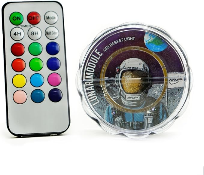 MVP Disc Sports Lunar Module LED Disc Golf Basket Light
