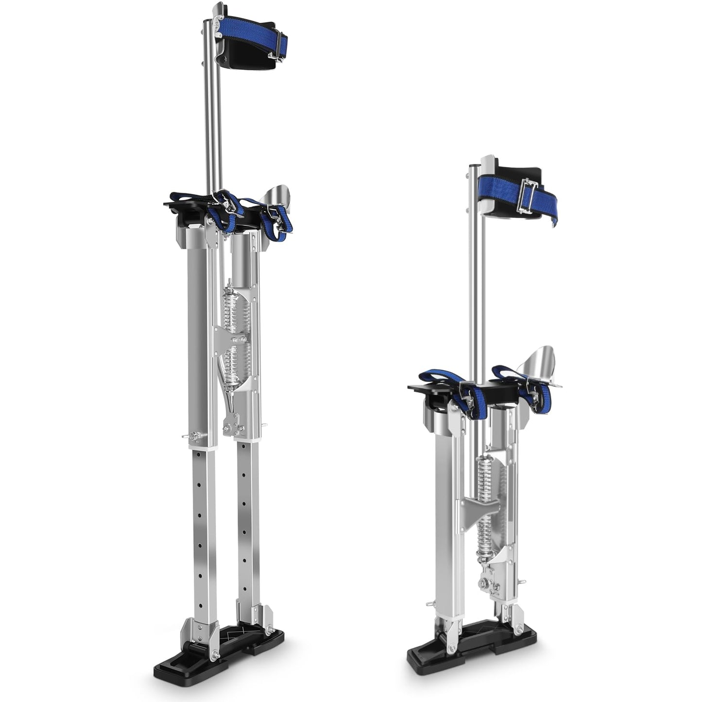 Drywall Stilts, 18''-30''Drywall Stilts for Adults Adjustable Heights Aluminum Work Stilt for Sheetrock Drop Ceiling Painting Painter Pruning Branches or Cleaning