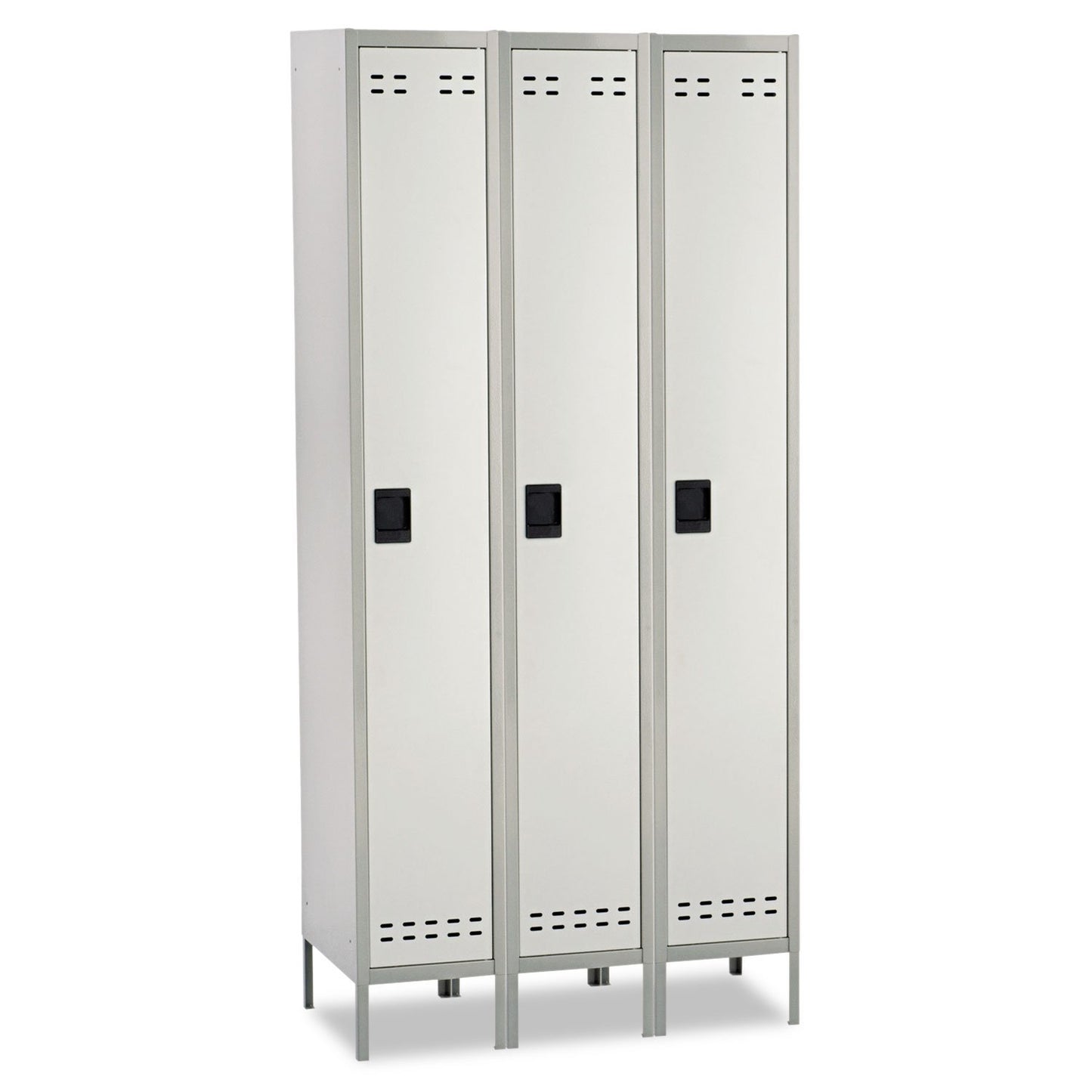 Safco Products Single Tier Locker, 3 Column, Gray