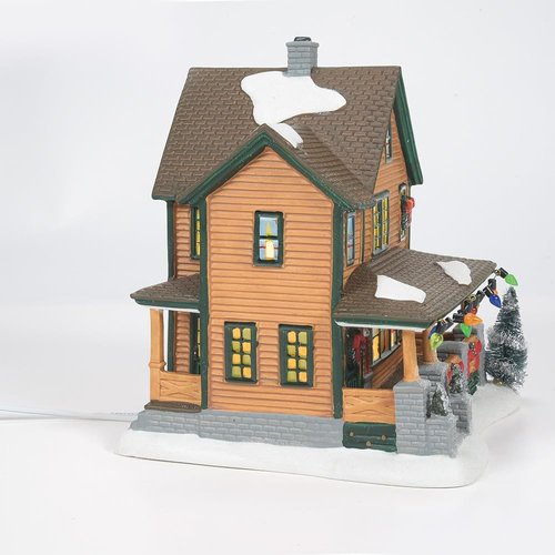 Department 56 Ralphie's House | Lit Christmas Story Village Decor - 7.24-Inch