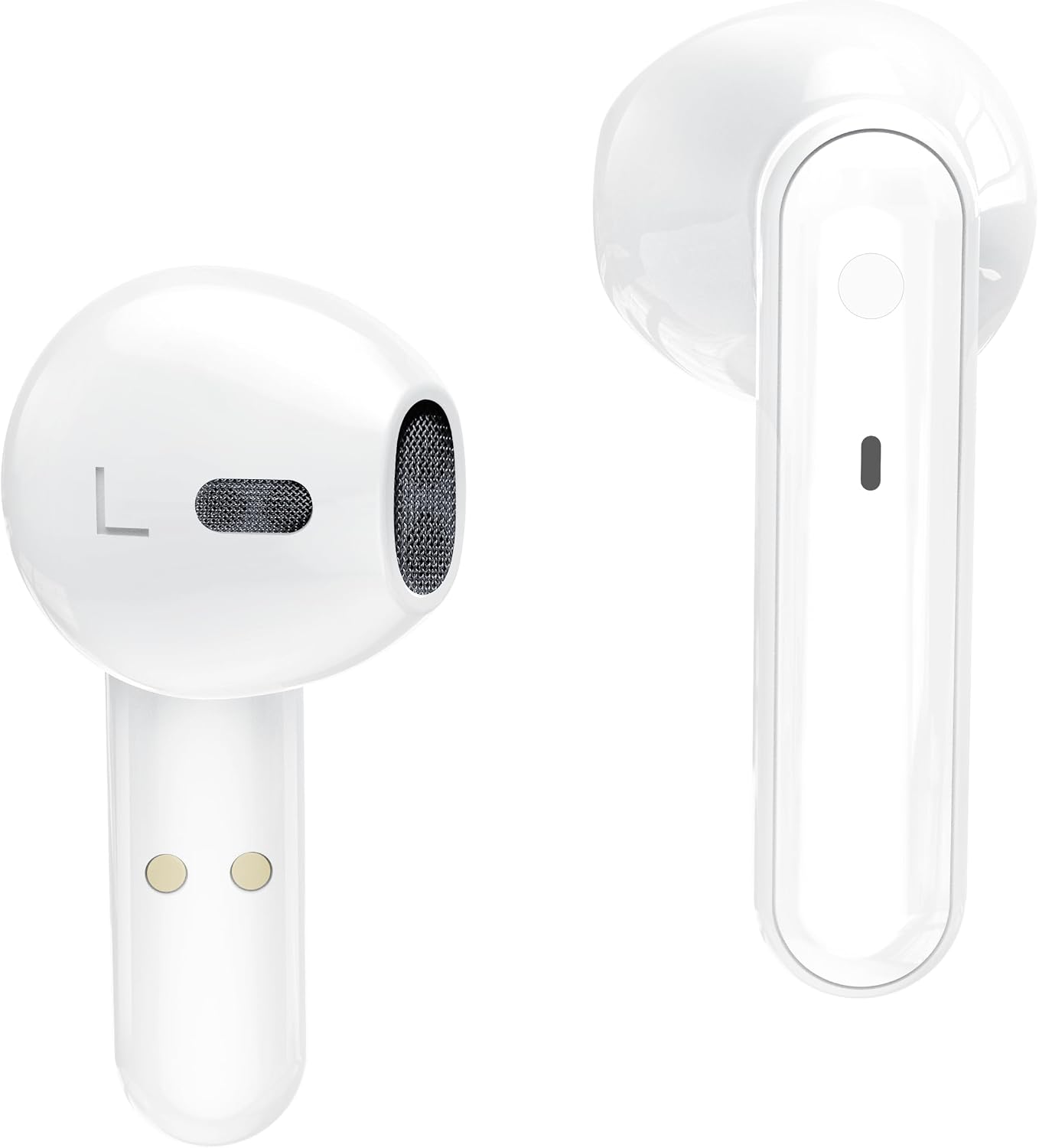 CBTek Seamless 40 Wireless Bluetooth Earbuds, with Any iPhone and Android, Built-in Mic with Charging Case, Deep Bass