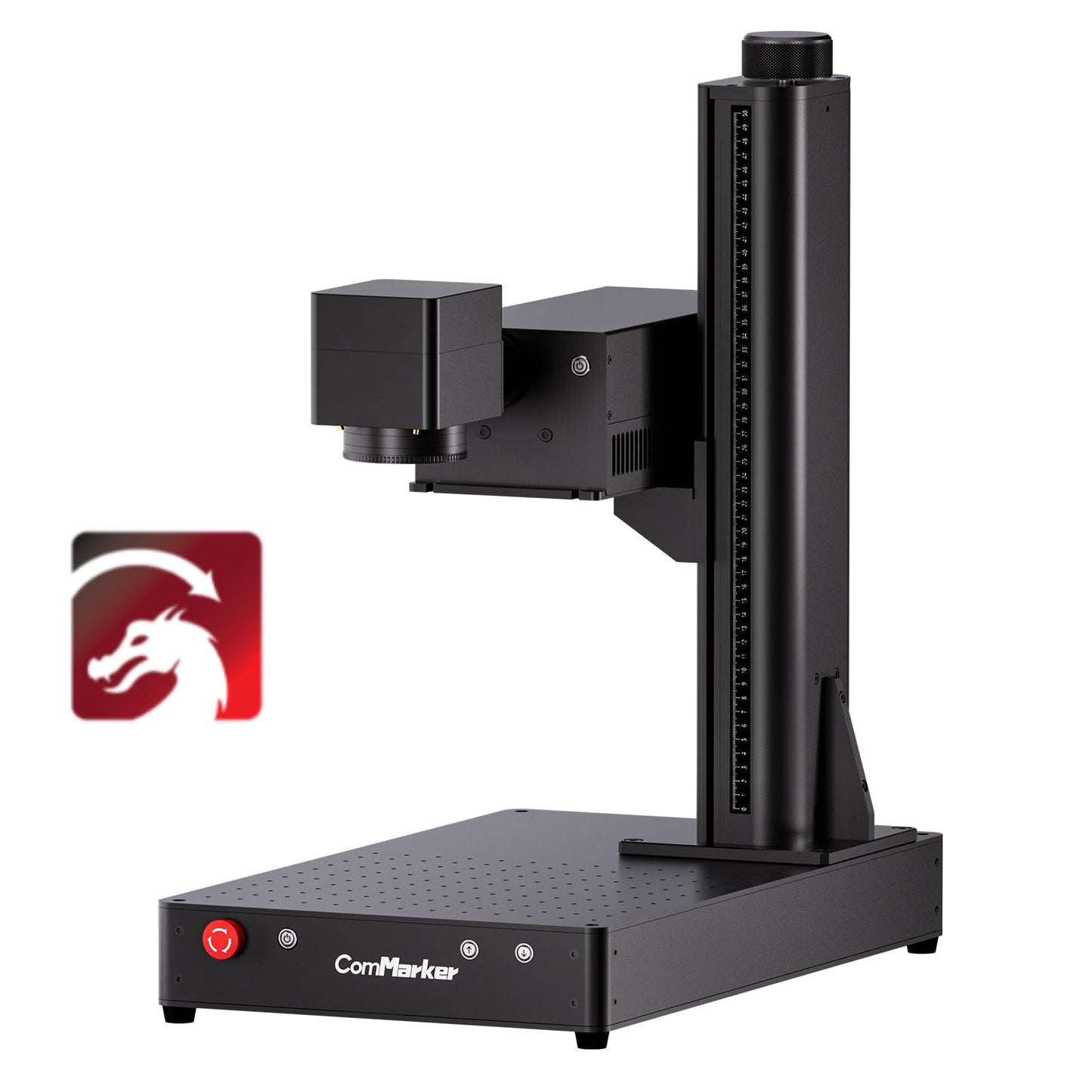 ComMarker Omni1 5W UV Engraving Machine with Electric Lifting 2 Optional Lenses, Support EZCAD and LightBurn Laser Engraver, Unlock All Material with UV Laser