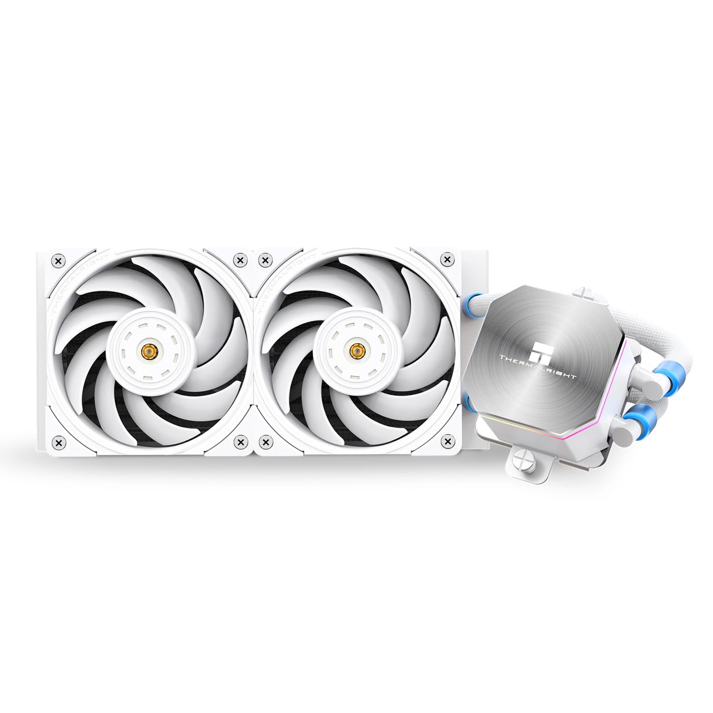 Frozen 240 3300RPM,12CM AM4/AM5,Intel 1150/1151/1200/2011/1700,Computer Thermalright Edge White CPU Liquid