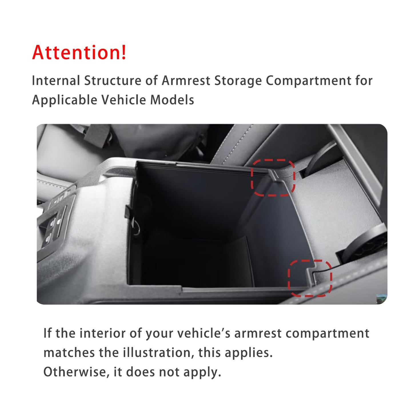 Center Console Gun Safe Vault - WASAI Vehicle Safe Vault Compatible with Ford Bronco 2025-2026, Anti-Theft High Security Armrest Lock Box with 4-digit Lock.
