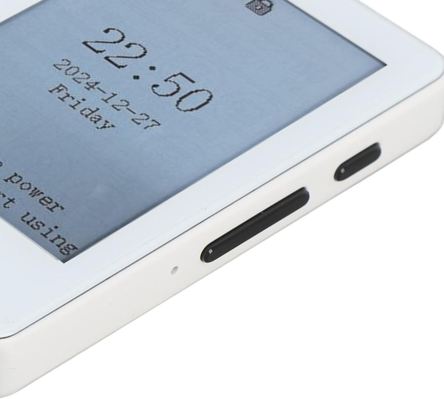 VELATEMOR 2.7 Inch MP3 Ink Screen Book Reader, EInk Display, Portable Electric Reader with Touchscreen, BT Player, Long