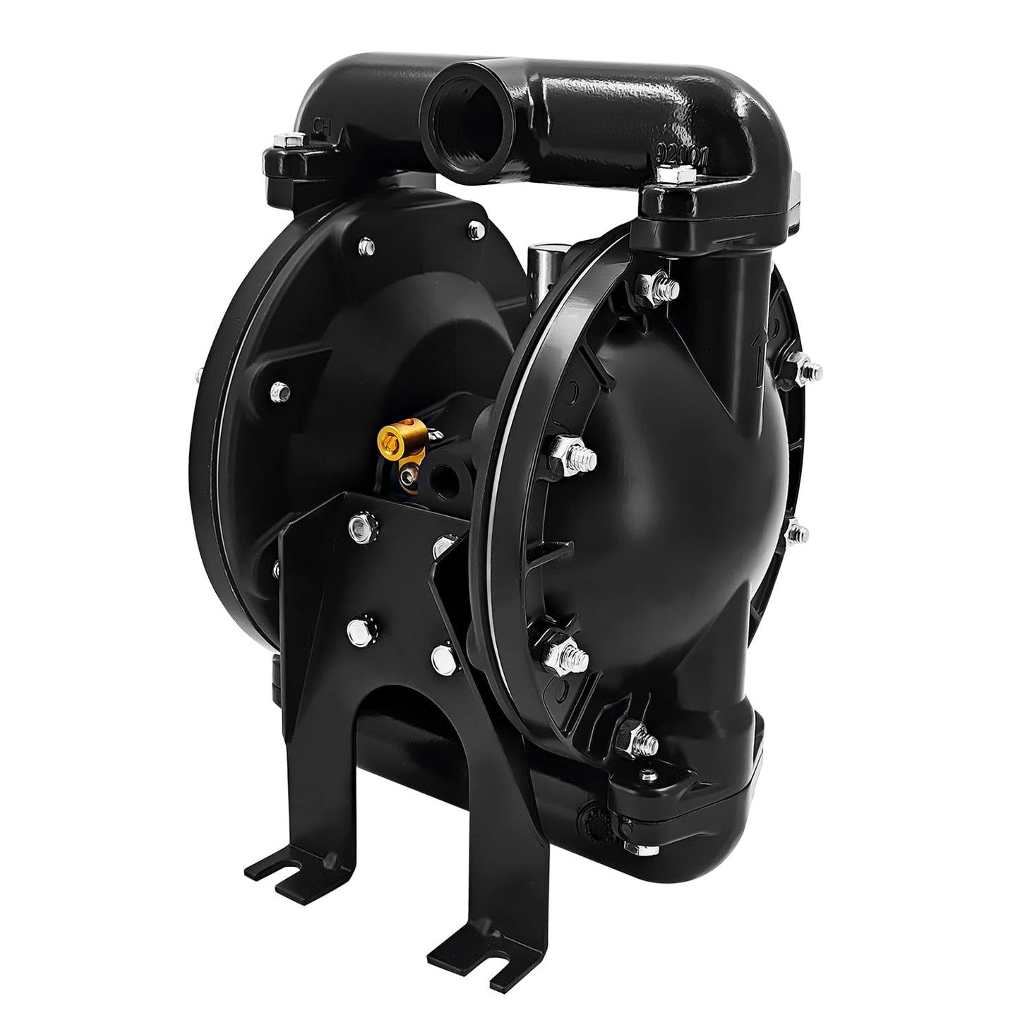 Blrack 666100-3C9-C Double Diaphragm Pump Compatible with ARO/Ingersoll Rand – 35 GPM, Max 120 PSI, 1 Inch, Aluminum Body, Replaces 6661003C9C