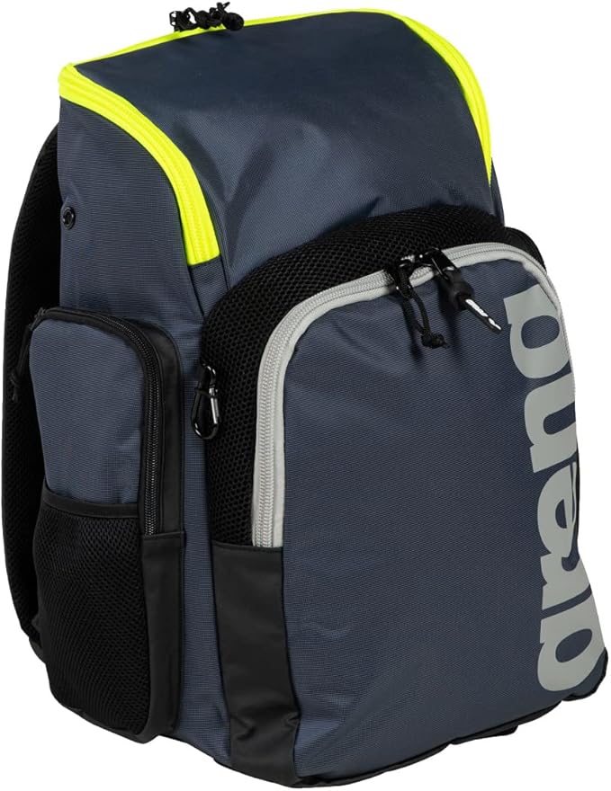 Arena Spiky III Backpack 35 Unisex Travel Gym Rucksack for Men and Women, Training Gear Equipment Bag for Swimmers, 35 Liters