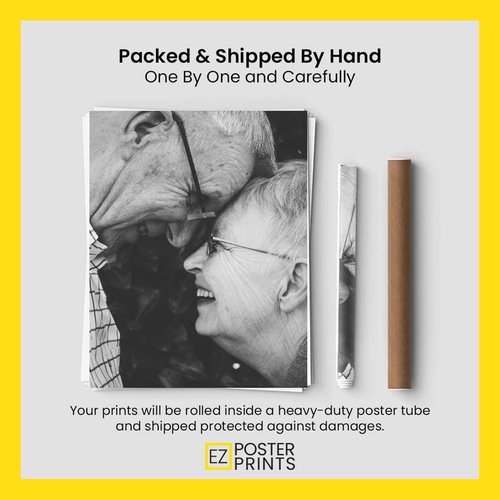 EzPosterPrints - Custom Poster Print - Upload Your Image for Personalized Decor - 36 X 48 Inches