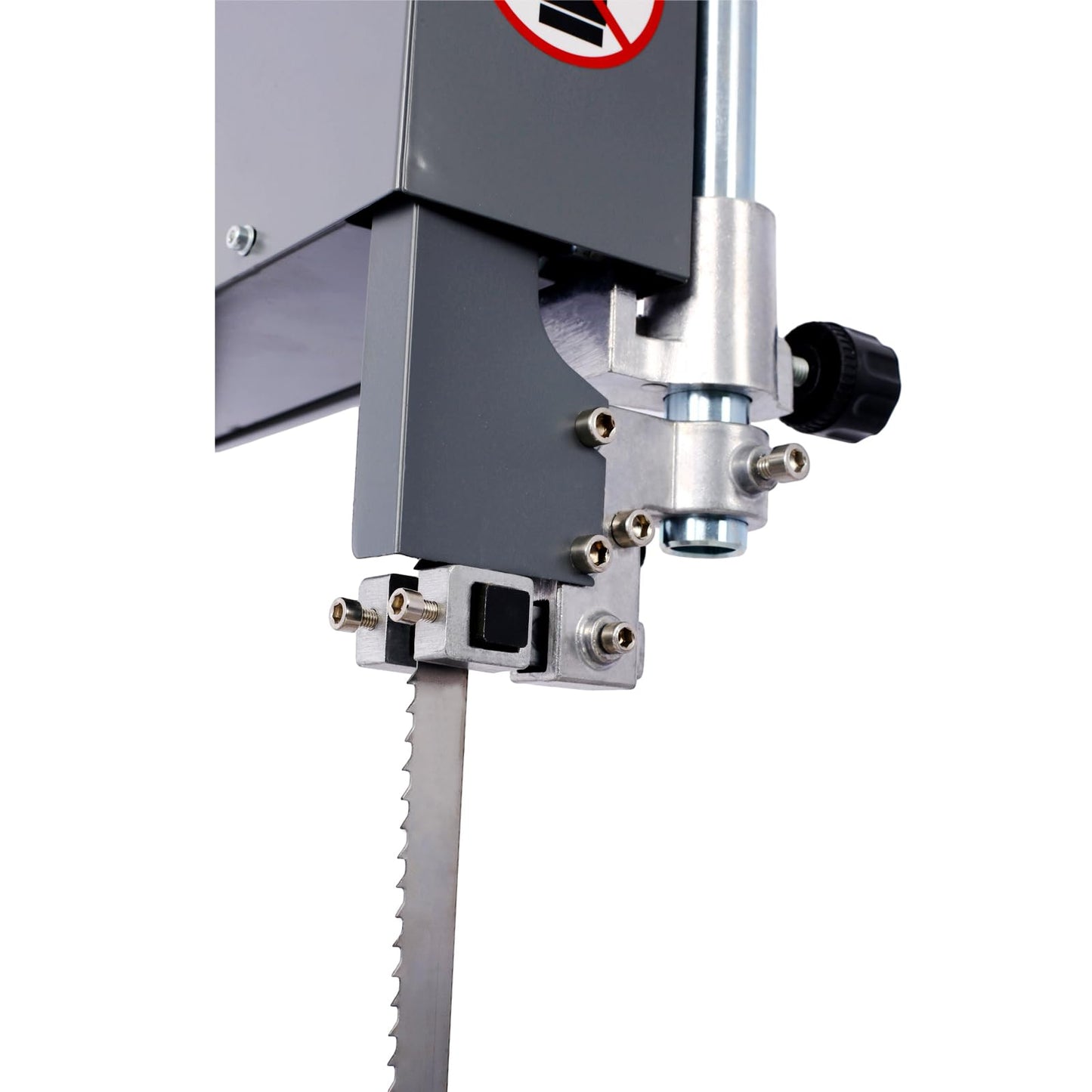 PULLAFUN Commercial Meat Band Saw Machine, 2-in-1 Stainless Steel Butcher Meat Grinder and Sausage Stuffer, Blade Bone Sawing, Meat Cutting Bandsaw Workbench