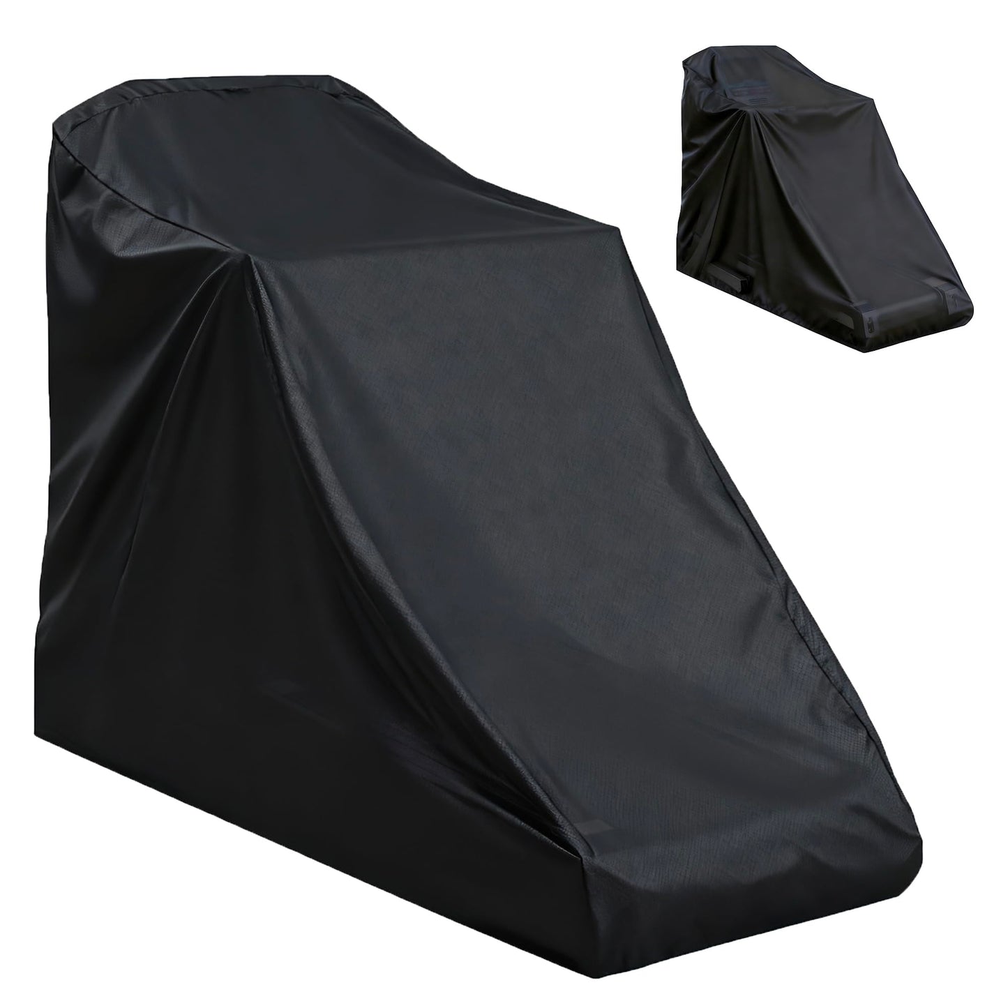 Non-Folding Treadmill Cover, dustproof and Waterproof Cover, Oxford Cloth Waterproof Sunscreen Cover (Black)