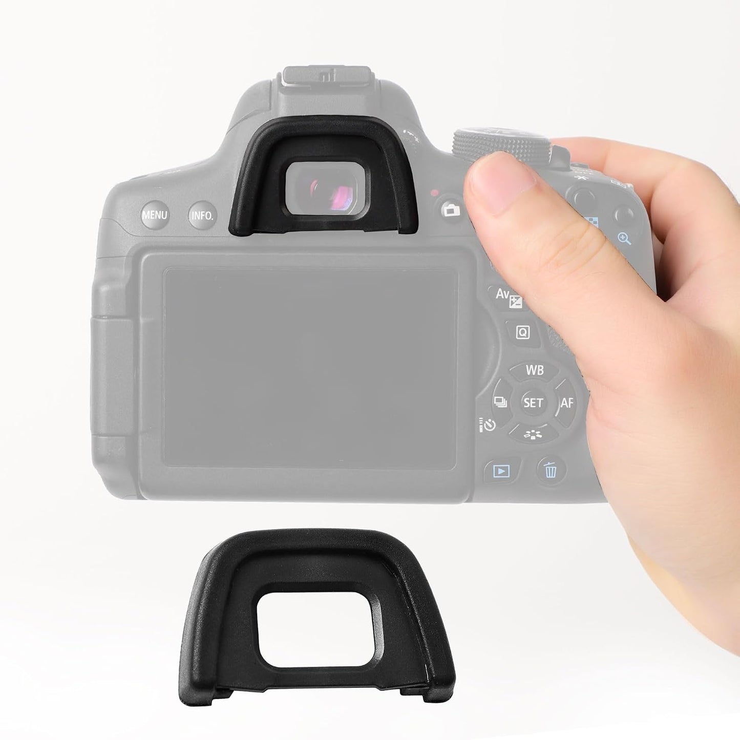 5 DK-23 D300S D300 D500 D7100 uxcell Camera Eyecup Eyepiece, Pcs Cameras Rubber Eye Cup Viewfinder Protector for Nikon