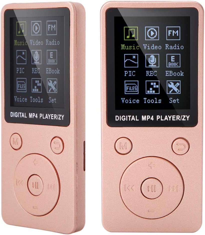 Eboxer MP3 MP4 32G Portable Player, Music Player Support Music Radio Recording Video Ebook, Built in Stopwatch, Up