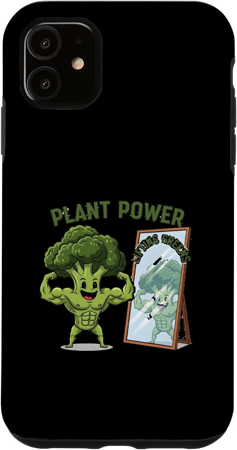 Broccoli, Team Broccoli 11 Broccoli Healthy Vegan Team Vegetables Health Case for iPhone
