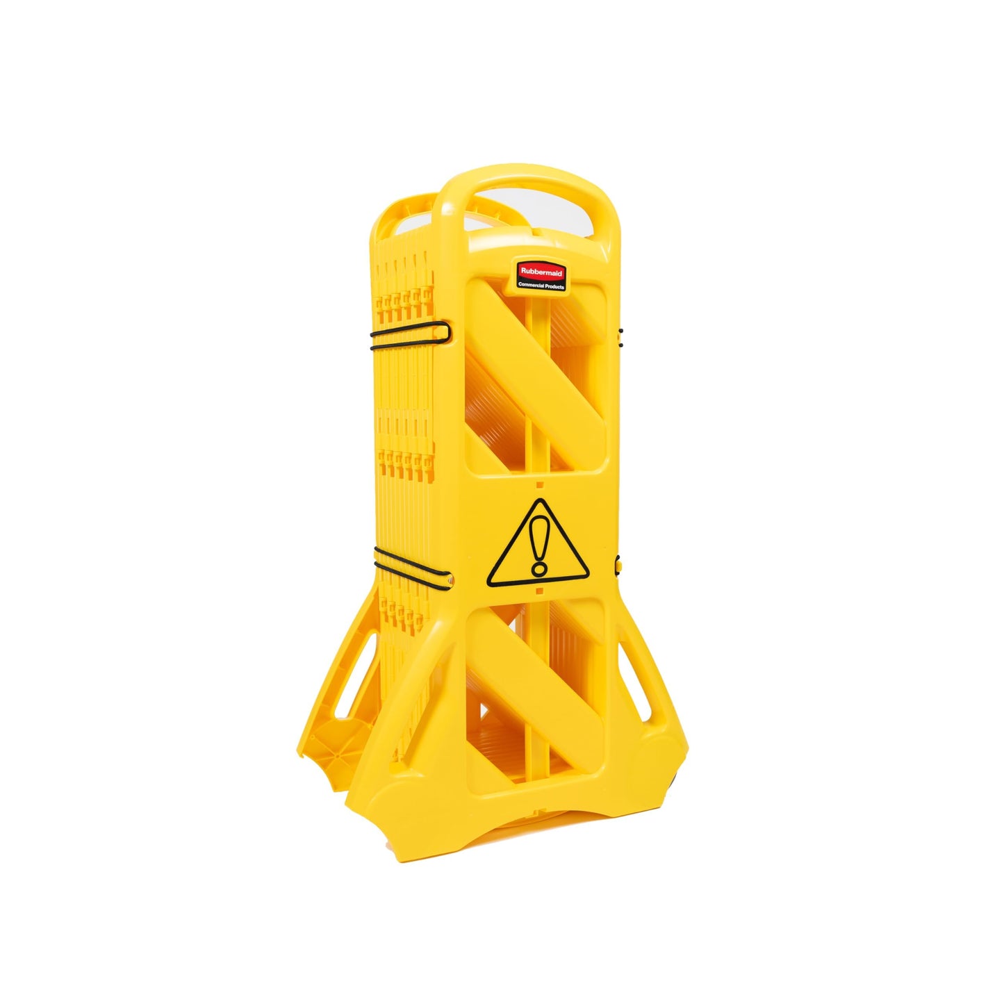 Rubbermaid Commercial Products Mobile Plastic Safety Sign/Barrier 13 Feet Yellow for Spills/Maintenance/Construction