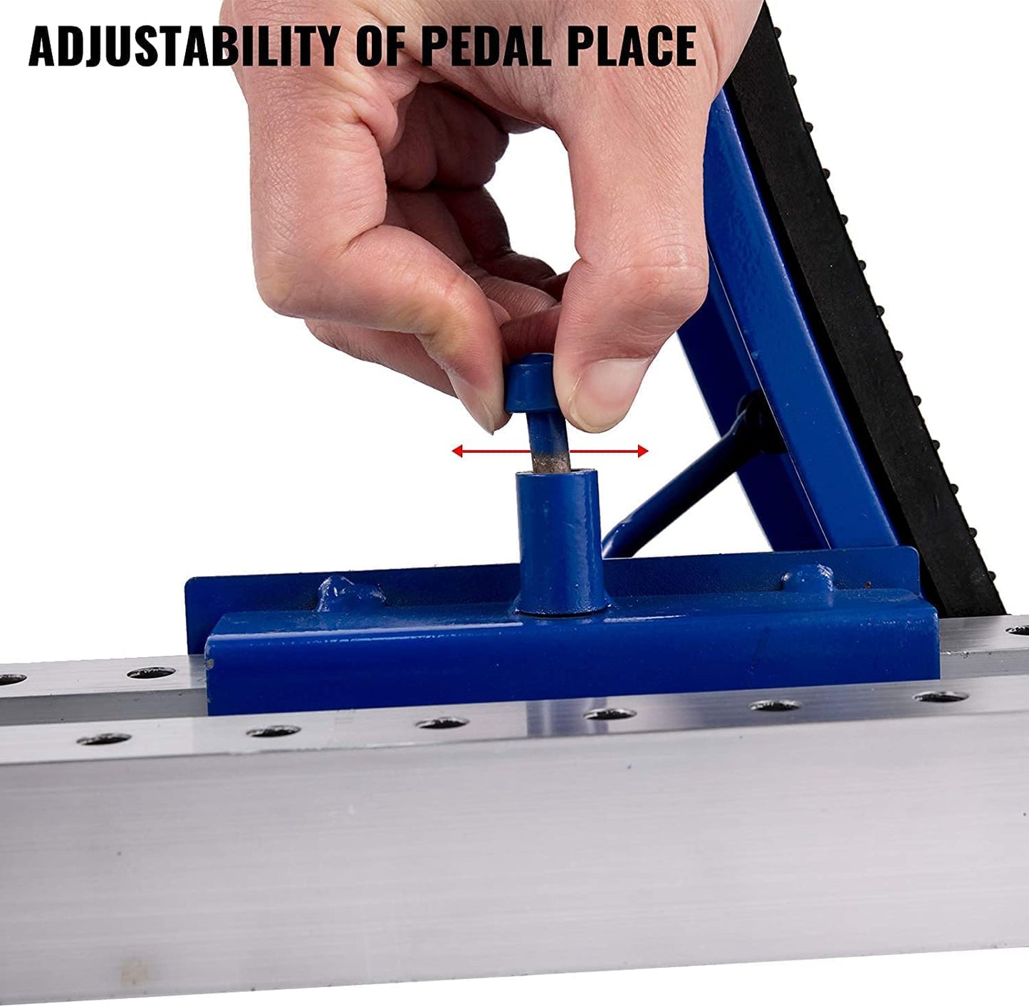 Supvision Multi-Function Starting Block, 6 Angle Pedals Adjustable Sprinter Starting Block Starting Blocks Track and Field Aluminum Suitable for Plastic Runway Cinder Back School Fall Sports Day