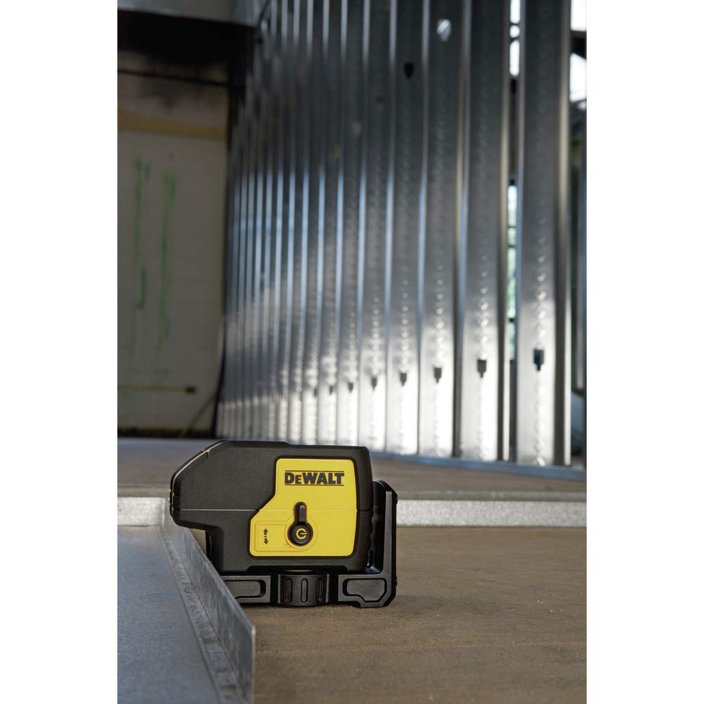 DEWALT Line Laser, Self-Leveling, 3-Beam, Red, Includes Carrying Case (DW083K)