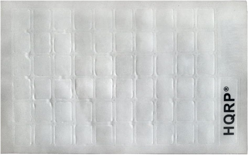 Blank Keyboard Stickers for Education - Non-Transparent White