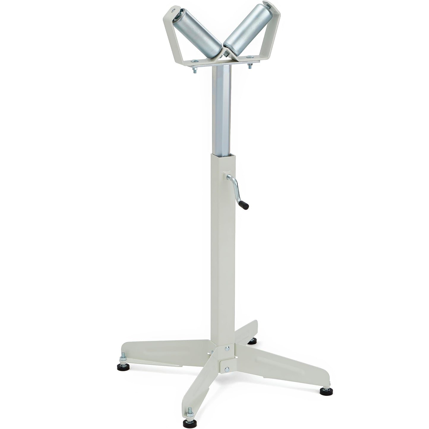 Adjustable V-Shaped Pipe Roller Super Duty Stand HTC HSV-18 with Two 6” V-Shaped Rollers