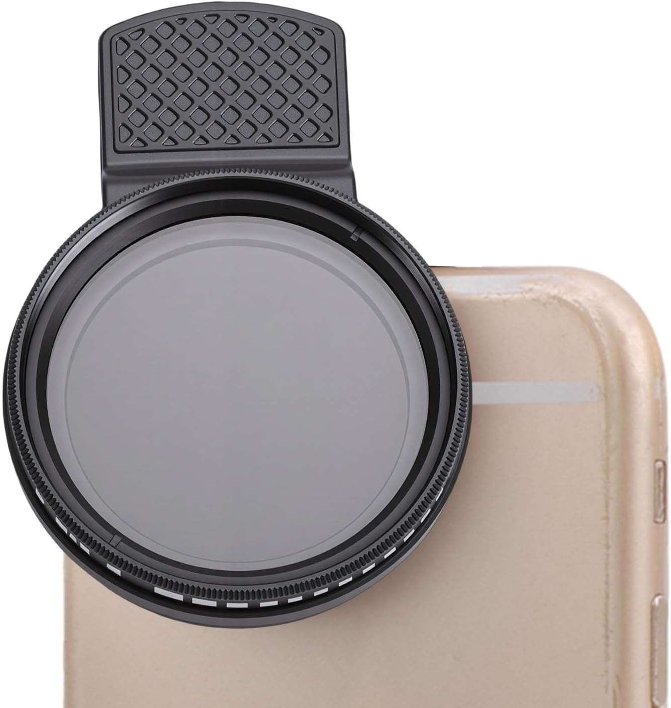 Diyeeni 37mm ND2 ND400 ND2 ND400 Clip On - Phone Lens ND Filter Kit, Variable ND Neutral Density Filter Adjustable