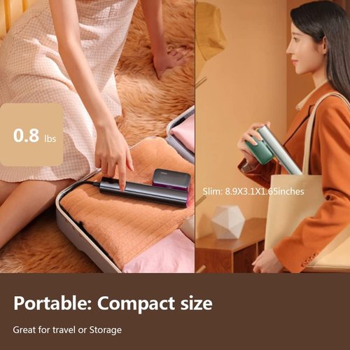 Nesugar Handheld Garment Steamer - Portable & Lightweight, Fast 15s Heat-Up, 10 Min Continuous Steam | Travel & Home Use