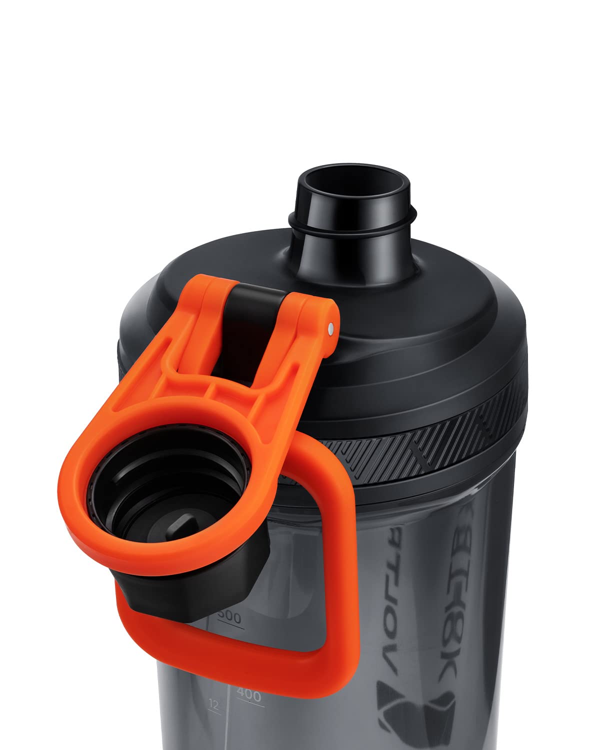 VOLTRX Electric Protein Shaker Bottle - USB Rechargeable Mixer Cup for Shakes and Meal Replacements, BPA-Free Tritan, 20oz