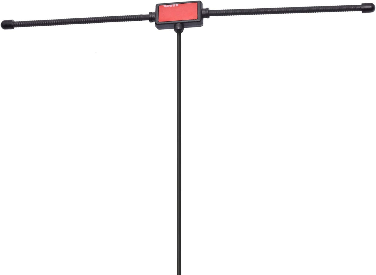 BINGFU 20-1300MHz Police Radio Scanner Dipole Antenna Adhesive Mount BNC Male Vehicle Mobile Ham Amateur Antenna