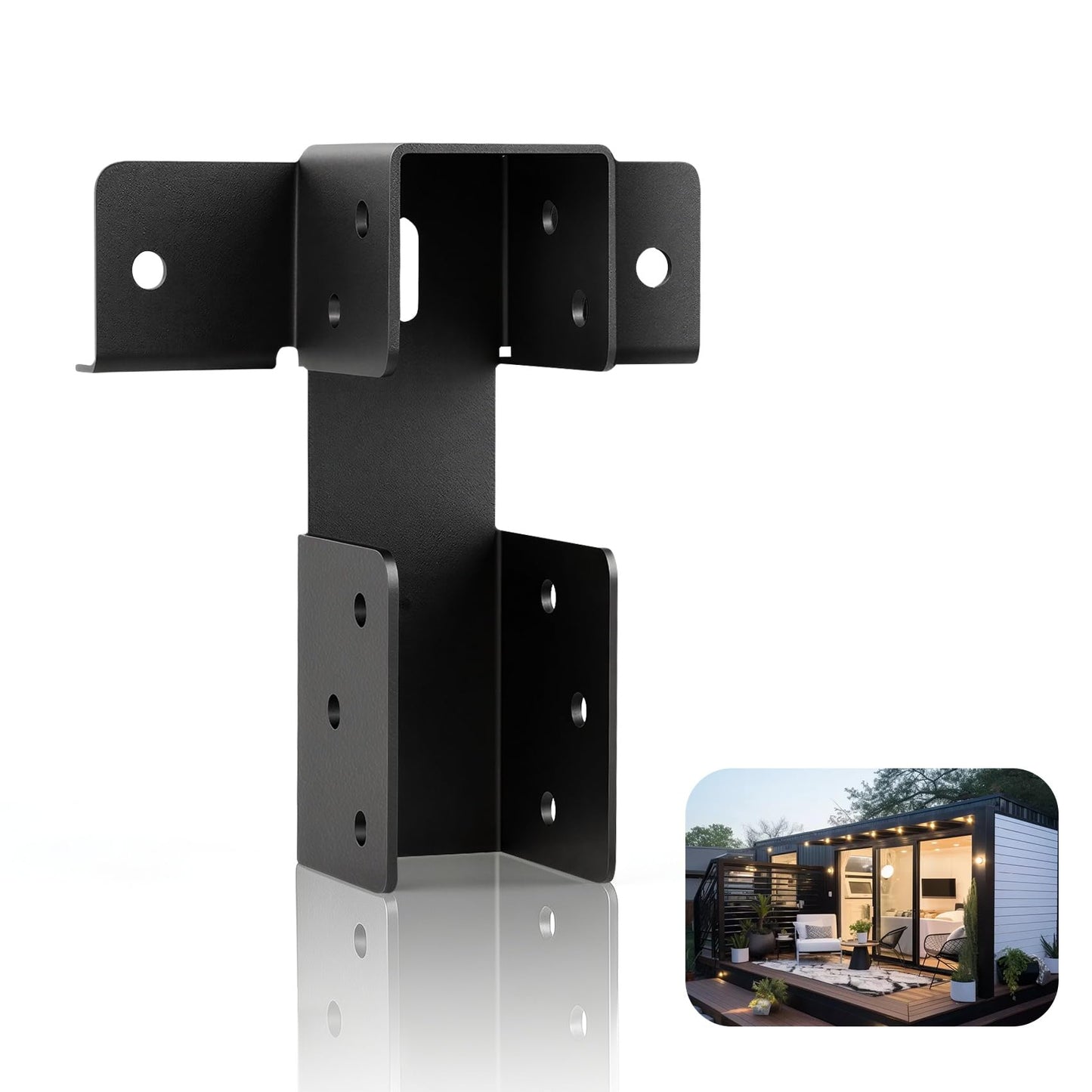 𝟐𝟎𝐏𝐂𝐒 Shipping Container Interior Brackets for 20ft Containers, Fits 2×4/2×6 Lumber, Shipping Container Bracket Self-Leveling Framing for Homes, Storage & Workshop Conversions