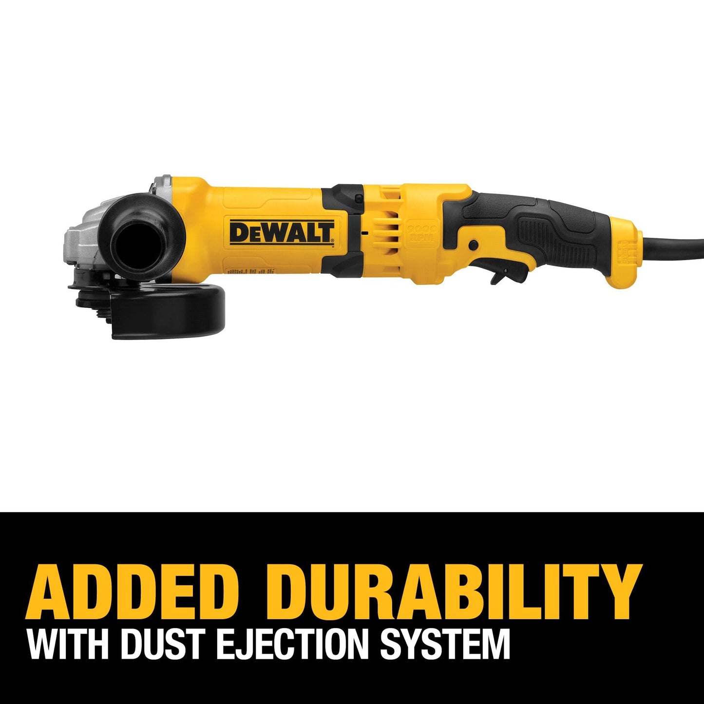 DEWALT Angle Grinder Tool, 4-1/2-Inch to 5-Inch, Trigger Switch (DWE43116)