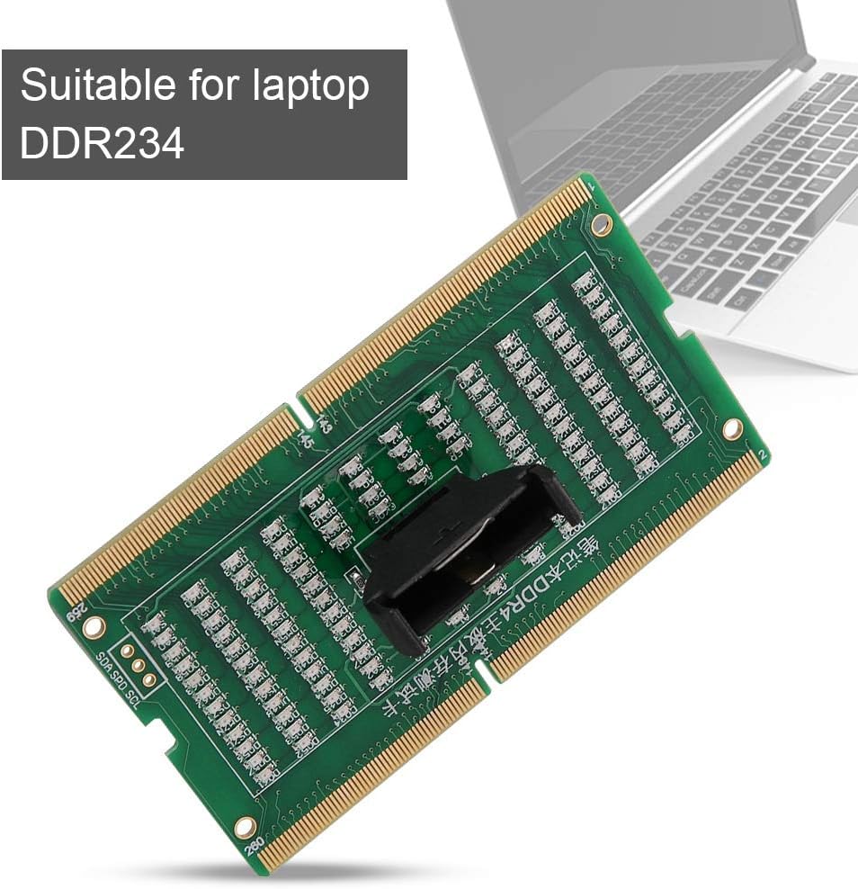 SO-DIMM DDR234(DDR4) Notebook Memory Dual-Purpose Test Card with Light, Analyzer Diagnostic Tester Post Test Card