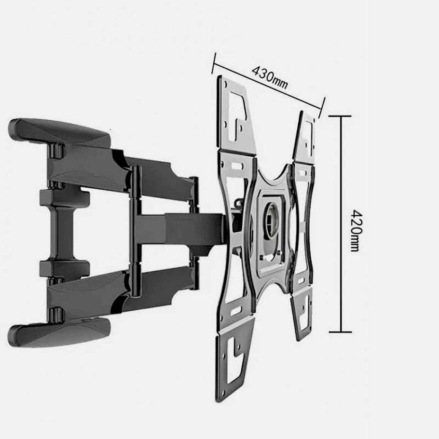 LeapMars 25-65 Inches 200 200 400 400 TV Wall Mount Bracket Adapter Monitor Stand Wall Mount for TVs Extension x to x