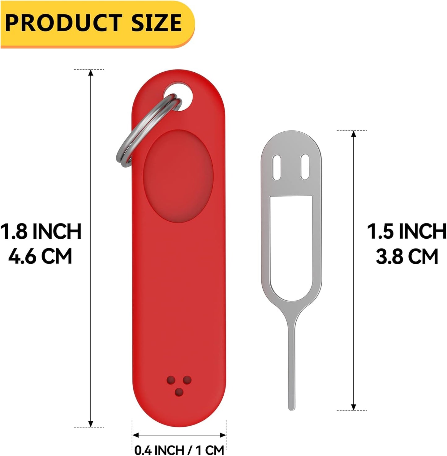 CITYWAY 6 Pcs SIM Card Removal Tool- Sim Card Tray Pin Eject Removal Tool Needle Opener Ejector, Suitable for All