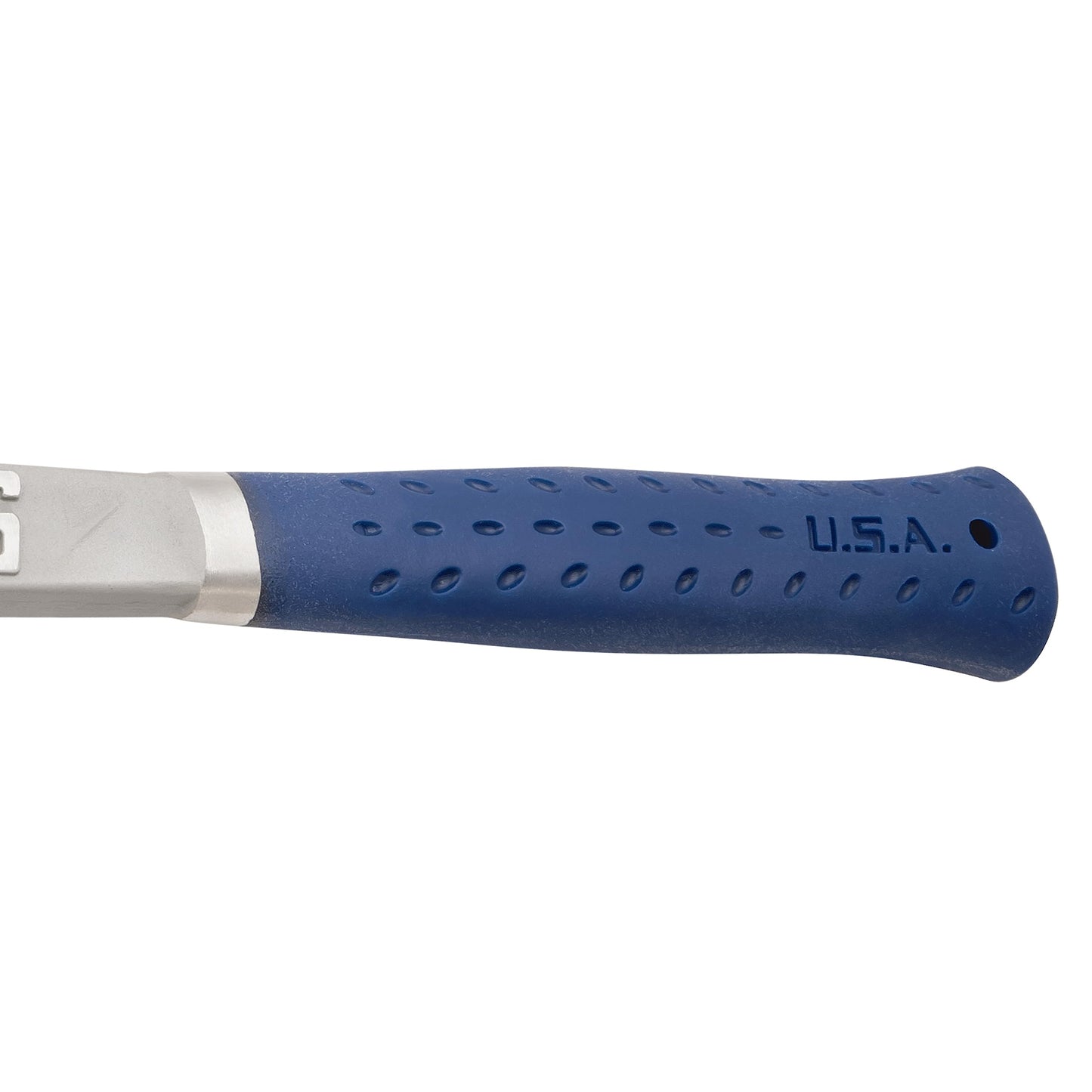 ESTWING AL-PRO Aluminum Framing Hammer - 14 oz USA Made Straight Rip Claw Hammer with Milled Face & Shock Reduction Grip - ALBLM