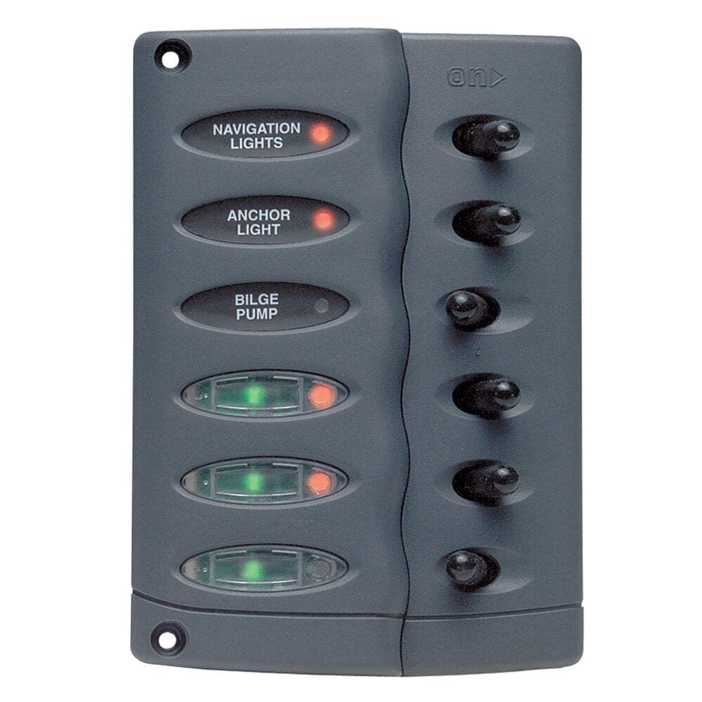 BEP CSP6-PTC CSP6-PTC Water Proof Panel - 6 way - PTC Fusing