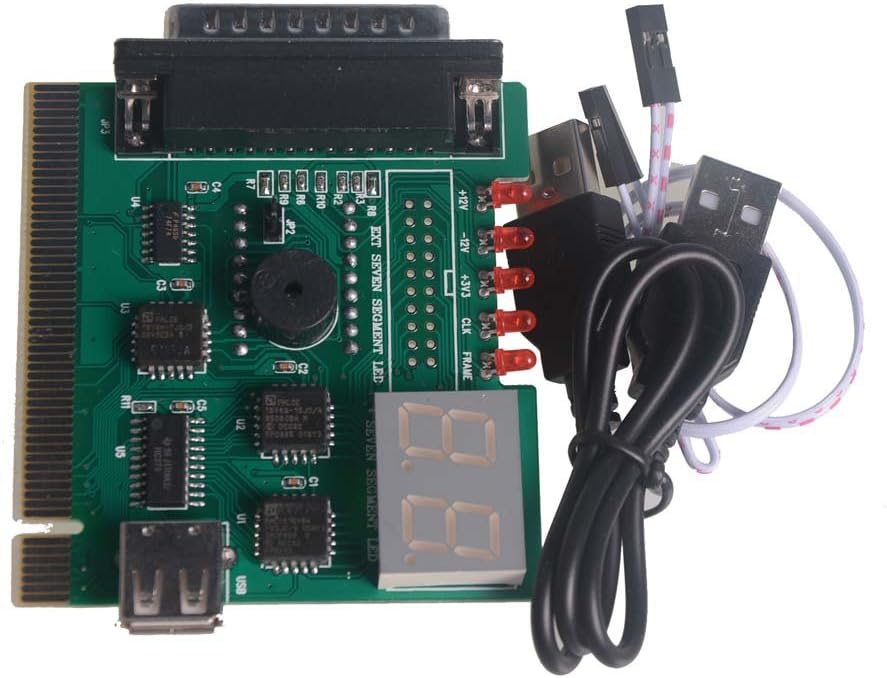 ZJtek USB PCI PC Notebook Laptop Motherboard Analyzer Diagnostic Post Card Tester
