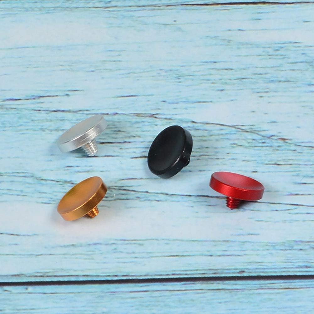 Comimark 4Pcs 10mm Soft Metal Shutter Release Buttons for Enhanced Comfort