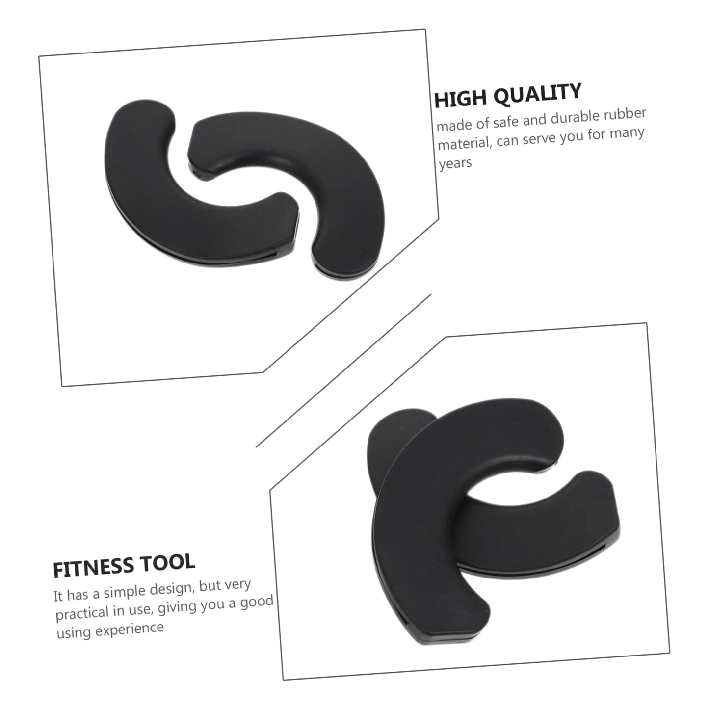 Toddmomy 20pcs Dumbbell Rest Portable Workout Equipment Fitness Accessories Floor Protector Mat Dumbbell Grips Fitness Tool Rubber Shockproof Pad Useful Dumbbell Holder Workout Tool Cushion
